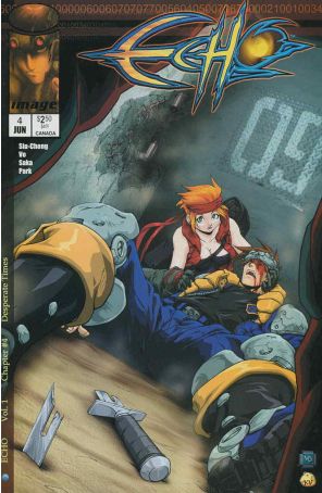 Echo 4 published by Image with cover art by Long Vo