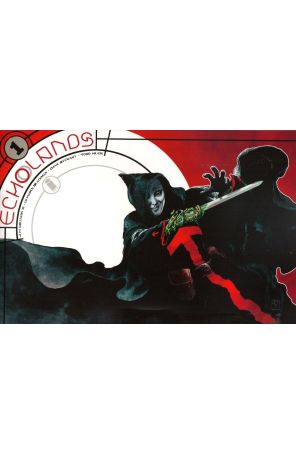 Echolands 1B published by Image with cover art by J. H. Williams III