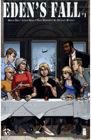 Eden's Fall 1A published by Image with cover art by Rahsan Ekedal
