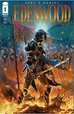 Edenwood 1A published by Image with cover art by Tony S. Daniel