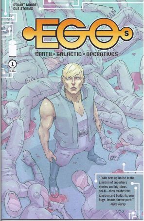 Egos 1 published by Image with cover art by Gus Storms