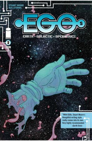 Egos 2 published by Image with cover art by Gus Storms