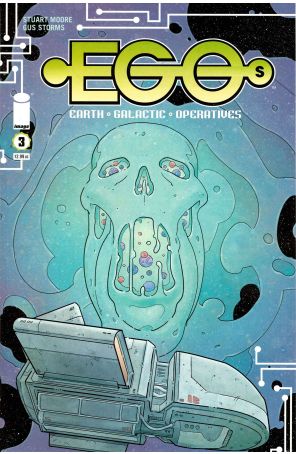 Egos 3 published by Image with cover art by Gus Storms