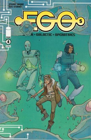 Egos 4 published by Image with cover art by Gus Storms