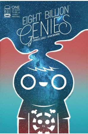 Eight Billion Genies 1 (3rd) published by Image with cover art by Ryan Browne