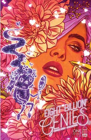 Eight Billion Genies 1B published by Image with cover art by Jenny Frison