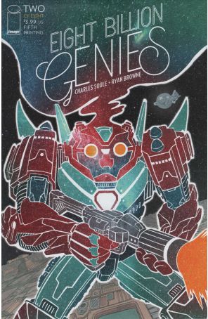 Eight Billion Genies 2 (5th) published by Image with cover art by Ryan Browne