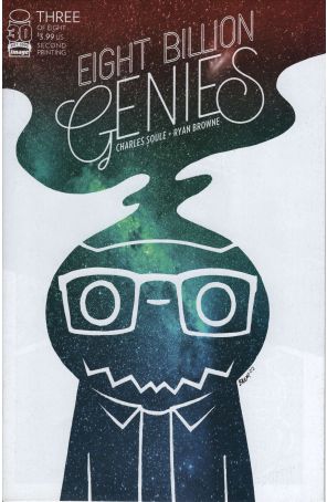 Eight Billion Genies 3 (2nd) published by Image with cover art by Ryan Browne