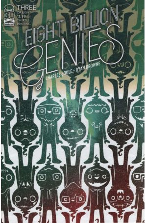 Eight Billion Genies 3 (3rd) published by Image with cover art by Ryan Browne