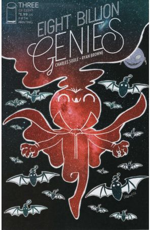 Eight Billion Genies 3 (5th) published by Image with cover art by Ryan Browne