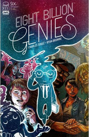 Eight Billion Genies 6A published by Image with cover art by Ryan Browne