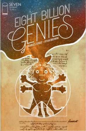 Eight Billion Genies 7B published by Image with cover art by Giuseppe Camuncoli