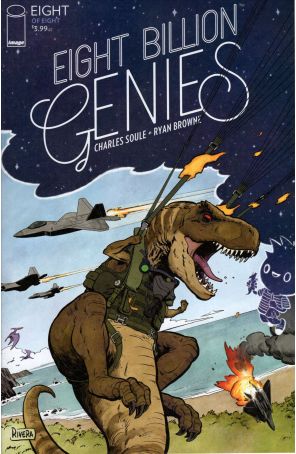 Eight Billion Genies 8B published by Image with cover art by Paolo Rivera