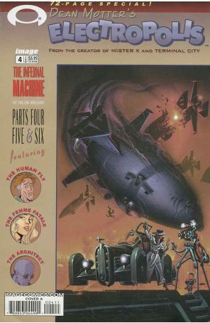 Electropolis 4A published by Image with cover art by Ken Steacy
