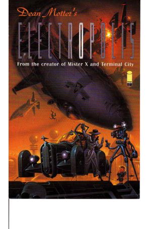 Electropolis 4 Ashcan published by Image with cover art by Ken Steacy