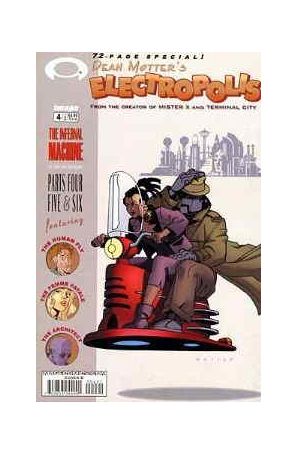 Electropolis 4B published by Image with cover art by Dean Motter