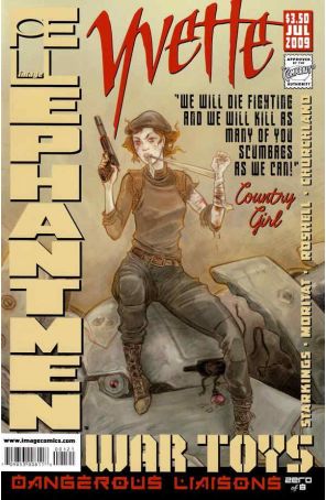 Elephantmen War Toys: Yvette 1A published by Image with cover art by Marian Churchland