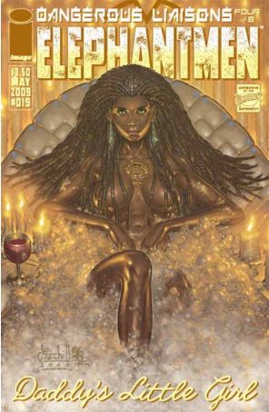 Elephantmen 19 published by Image with cover art by Ian Churchill