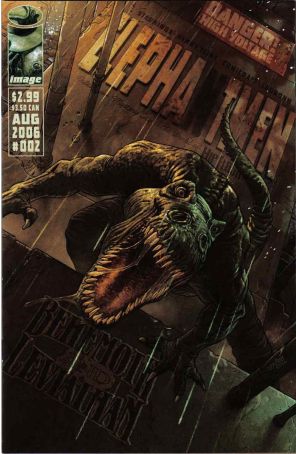 Elephantmen 2 published by Image with cover art by José Ladrönn