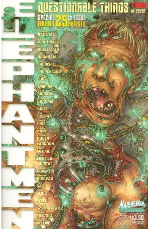 Elephantmen 25 published by Image with cover art by Boo Cook