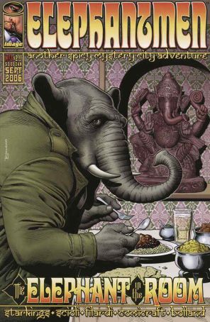 Elephantmen 3A published by Image with cover art by Brian Bolland