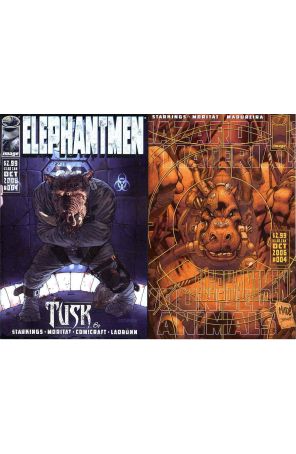 Elephantmen 4 published by Image with cover art by José Ladrönn