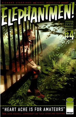 Elephantmen 54 published by Image with cover art by Tula Lotay