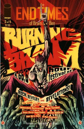 The End Times of Bram And Ben 3 published by Image with cover art by Jim Mahfood