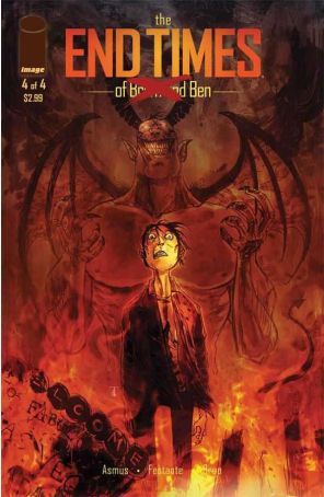 The End Times of Bram And Ben 4 published by Image with cover art by Ben Templesmith
