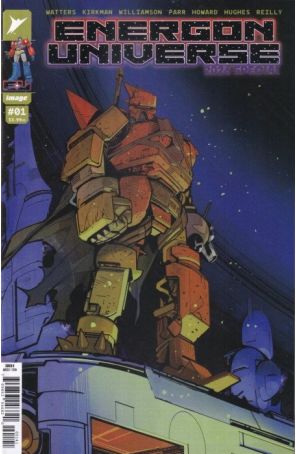 Energon Universe 2026 Special 1D published by Image with cover art by Conor Hughes