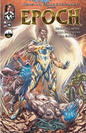 Epoch 5 published by Image with cover art by Paolo Pantalena