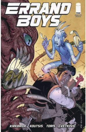 Errand Boys 2 published by Image with cover art by Nikos Koutsis