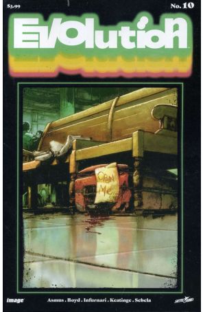 Evolution (Skybound) 10 published by Image with cover art by Joe Infurnari