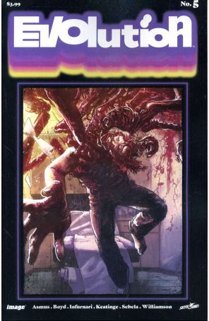 Evolution (Skybound) 5 published by Image with cover art by Joe Infurnari