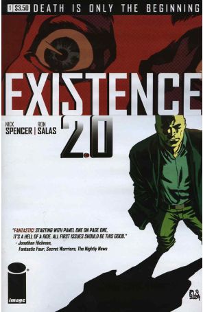 Existence 2.0 1 published by Image with cover art by Ron Salas