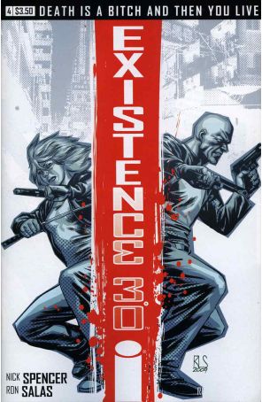 Existence 3.0 4 published by Image with cover art by Ron Salas