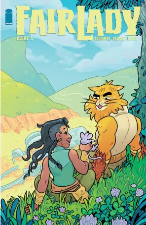 Fairlady 5B published by Image with cover art by Katie Longua