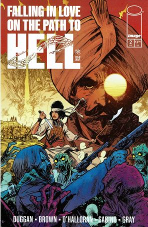 Falling in Love on the Path to Hell 2A published by Image with cover art by Garry Brown