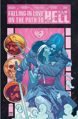 Falling in Love on the Path to Hell 8A published by Image with cover art by Garry Brown