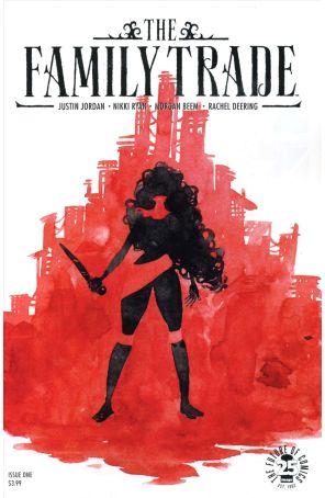 The Family Trade 1 published by Image with cover art by Morgan Beem