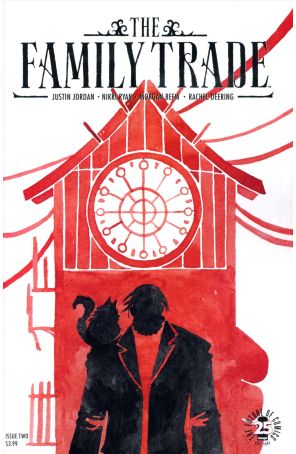 The Family Trade 2 published by Image with cover art by Morgan Beem