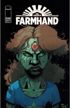 Farmhand 23 published by Image with cover art by Rob Guillory