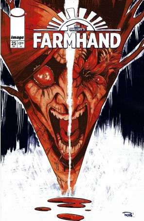 Farmhand 25 published by Image with cover art by Rob Guillory