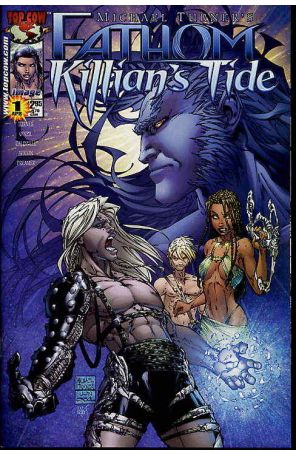 Fathom (Michael Turner's): Killian's Tide 1 published by Image with cover art by Michael Turner, Jon Sibal, and Peter Steigerwald