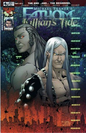 Fathom (Michael Turner's): Killian's Tide 4A published by Image with cover art by Talent Caldwell