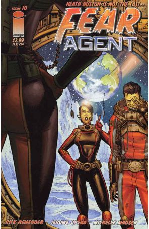 Fear Agent 10 published by Image with cover art by Tony Moore and Rafael Albuquerque
