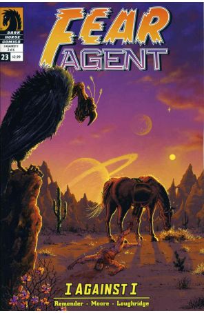 Fear Agent 23 published by Dark Horse with cover art by Tony Moore