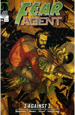 Fear Agent 24 published by Dark Horse with cover art by Tony Moore