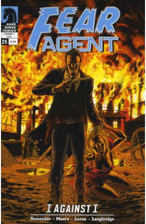 Fear Agent 25 published by Dark Horse with cover art by Tony Moore