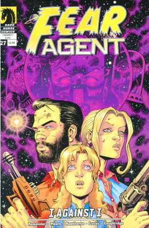 Fear Agent 27 published by Dark Horse with cover art by Tony Moore